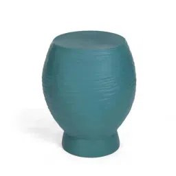 Home4U Teal Blue Resin 45 cm Planter Pot - Set of 1-18
