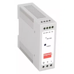 Dayton Din Rail DC Power Supply 90 to 264 V AC, 33NT17-40