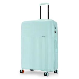 Nasher Miles Krabi Cool Mint 8 Wheels Large Hard Cabin Trolley Bag-image-45