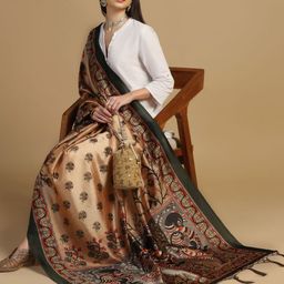 Kaizen TEXO FAB Ethnic Motifs Printed Dupatta image 2
