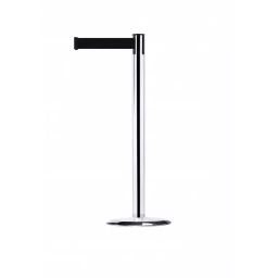 Tensator Black Silver Steel Retractable Barrier 2.3m Black Tape, 889U-1P-B9-picture-25