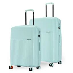 Nasher Miles Krabi Cool Mint 8 Wheels Large Hard Cabin Trolley Bag Set of 2-image-61