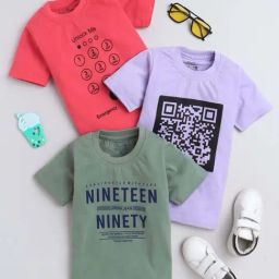 Fourfolds Unisex Multicolor Printed T-Shirt-image-19