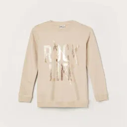 Fame Forever by Lifestyle Boys Beige Cotton Printed Full Sleeves-image-94