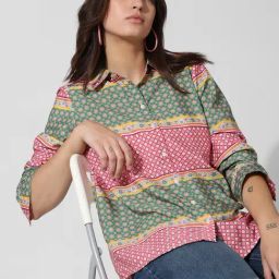 Only Multicolor Printed Shirt-image-51