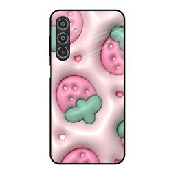QRIOH Women Loveberry Bliss Printed Lightweight Silicone Samsung Galaxy M35 5G Back Case-image-33