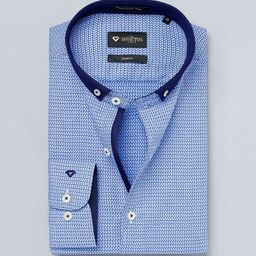 INVICTUS Blue Slim Fit Formal Shirt-image-73