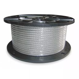 Dayton 304 Stainless Steel 7x7 Wire Rope 480 lbf, 2VJR4 (Silver)-image-19