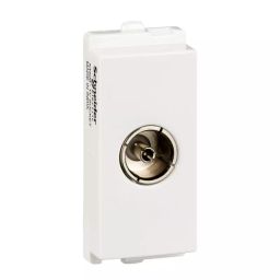 Schneider Opale X4500WH BNC coaxial Tv Socket-9