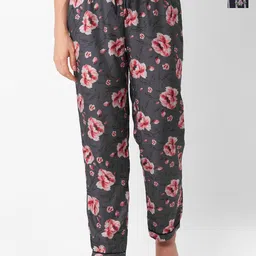 FashionRack Women Pack of 2 Printed Mid-Rise Lounge Pants-picture-7