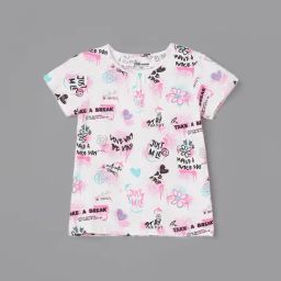 Fame Forever by Lifestyle Girls White Regular Fit T-Shirt-image-36
