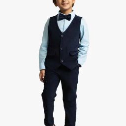Ed-A-Mamma Boys Navy Corduroy  Suit Set-picture-11