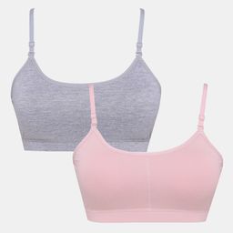 Sillysally Girls Pack Of 2 Full Coverage All Day Comfort Beginners Bra-13