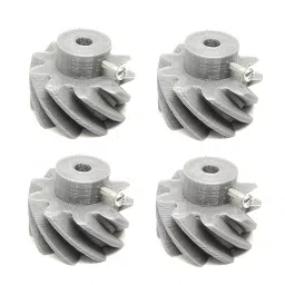 Invento ISC 1905-B 10 Teeth 40x20mm Helical Left Hand Spur Gear for DIY Projects-11
