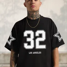 Cool Plus Men Typography Printed Round Neck Cotton Oversized T-shirt-picture-45