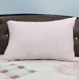 Y&A'M Peach Fibre Filled Polycotton Sleep Pillow-image-93