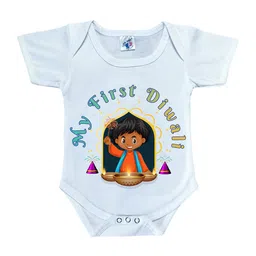 Cute Pals Infants Printed Cotton Bodysuit-image-70