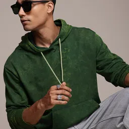 The Roadster Life Co. Hooded Relaxed Fit Pure Cotton Sweatshirt-picture-46
