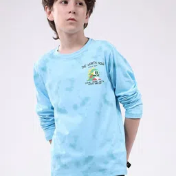 Monte Carlo Boys Graphic Printed Round Neck Woolen T-shirt-picture-29