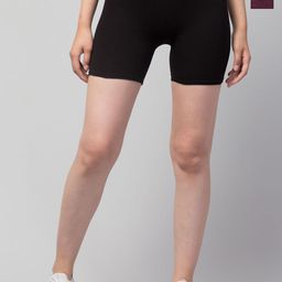 CKARFE Women pack of 2 Skinny Fit Cycling Sports Shorts-image-29