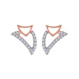 P.C. Chandra Jewellers 18 kt Gold & Diamond Earrings-picture-23