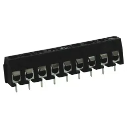 RS PRO 9 Pin PCB Terminal Block 5 mm Pitch Screw Termination, 8970752-37