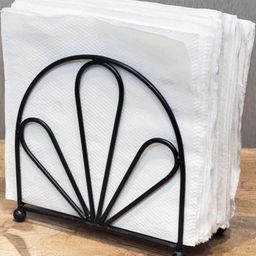 ESSENZA MAISON Black Metal Tissue Box Holder-35