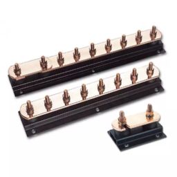WJ Furse Copper Earth bar L. 750 xW. 90 xH. 90 mm 12 Ways, 7TCA083670R0690LK245-12-image-75