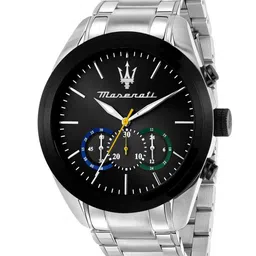 Maserati Men Dial & Stainless Steel Straps Analogue Multi Function Watch R8873612061-image-17