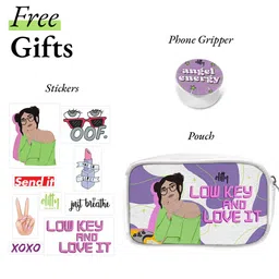 Elitty Set Of 7 Low Key & Love It Nail Coat, Eyeliner, Lip Gloss, Kohl Kajal & Sunscreen image 3
