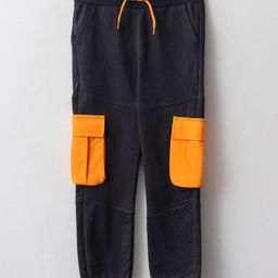 LC Waikik Colour Blocked With Side Pocket Jogger Trouser - Anthracite Grey-image-83