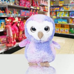 SHAPZE Shiny is Miny Series  Owls Penny Multicolor purple Height 16 cm-image-76