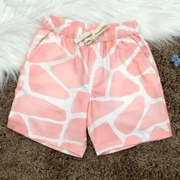 The Lion and the Fish Zaraffah Printed Shorts - Pastel Pink-picture-3