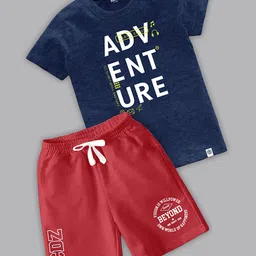BAESD Boys Printed T-shirt with Shorts-image-83