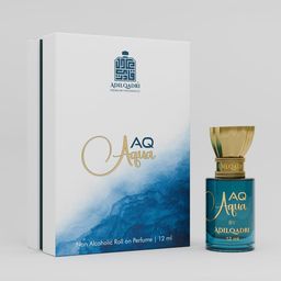 ADILQADRI AQ Aqua Non Alcoholic Roll-On Attar Perfume - 12 ml image 2
