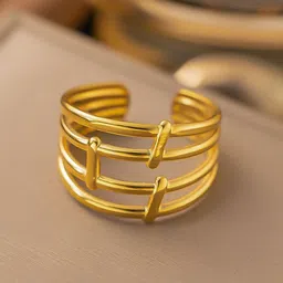 MYKI Gold-Plated Finger Ring-image-23