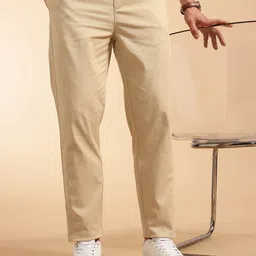 French Connection Men Pleated Chinos Trousers-picture-23
