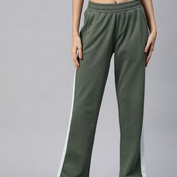 Alcis Women Side Striped Straight Track Pants-image-94