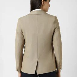 Van Heusen Khaki Regular Fit Blazer image 2