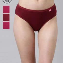 Dixcy Scott Slimz Assorted Bikini Panty (Pack Of 4)-image-43