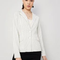 Code by Lifestyle Grey Striped Shrug-picture-23