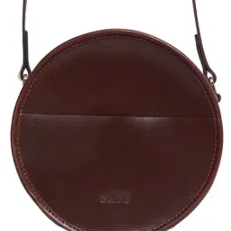 Celtic Brown Leather Cross Body Bag-picture-10