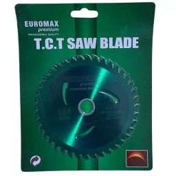 Euromax TCT Circular Saw Premium 125 mm (5 inches) 40 Teeth for Wood (Pack of 10)-32