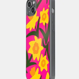 macmerise Floral Printed iPhone 14 Plus Back Case Mobile Accessories-image-85