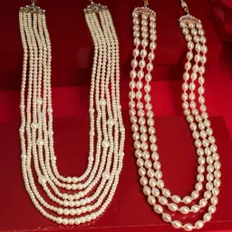 Zaveri Pearls Pink Alloy Necklaces for Women-image-98