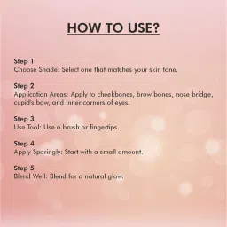 Matt Look Heart of Mine Baked Highlighter 02 Queen's Glow - 8 gm image 3