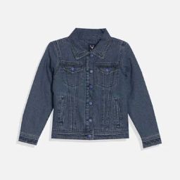 Allen Solly Boys Navy Solid Full Sleeves Jacket-image-120