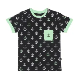 Proteens Kids Black Cotton Printed T-Shirt-image-91