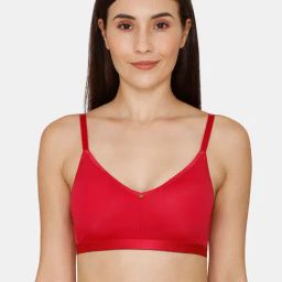 Zivame Red Non Wired Non Padded T-Shirt Bra-image-44