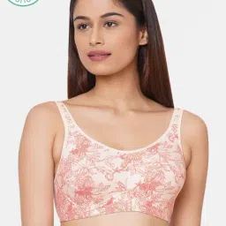 Inner Sense Pink Non Wired Non Padded Minimizer Bra-picture-43